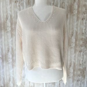 Jenni Kayne cropped cabin sweater